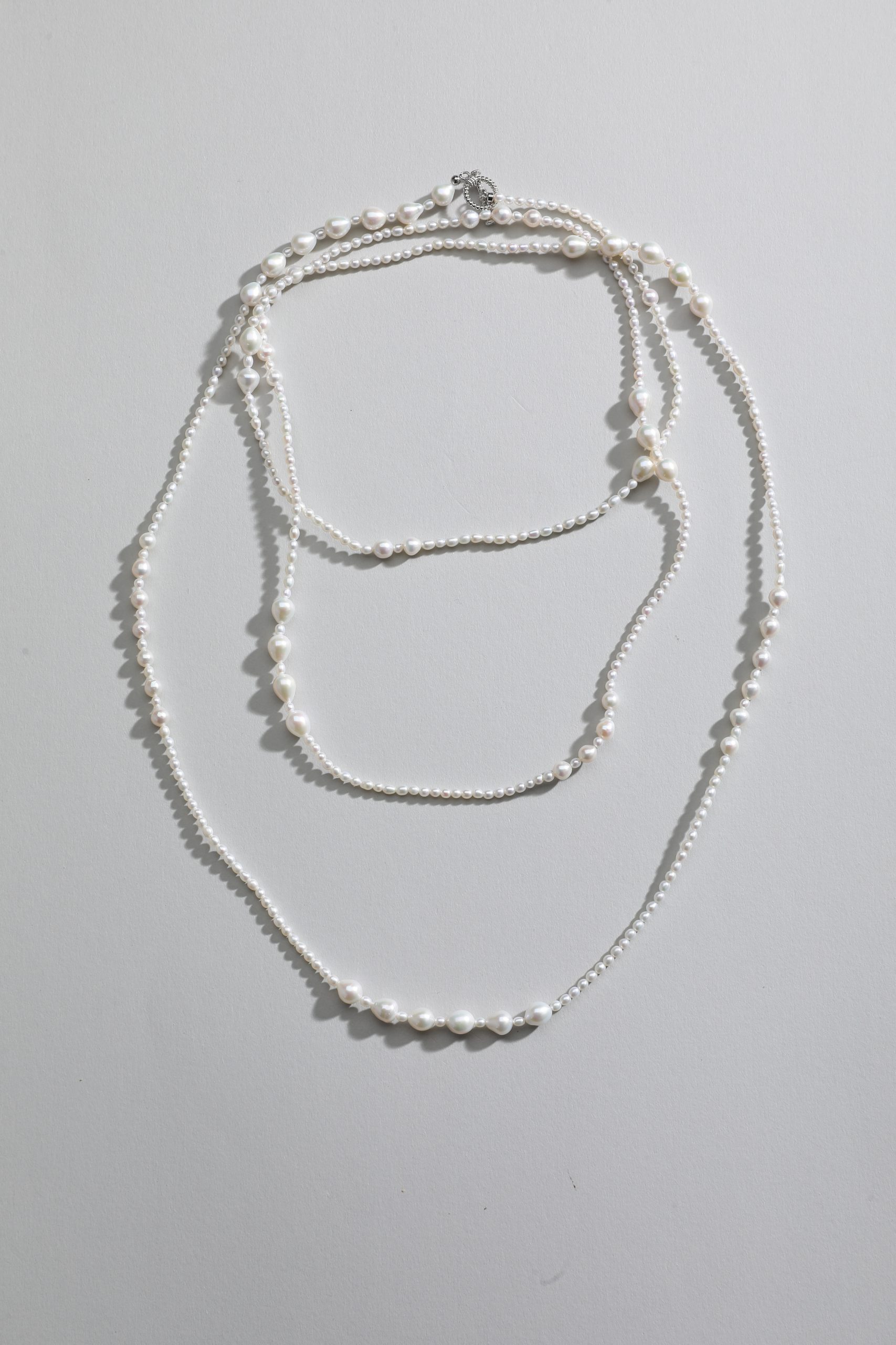Golden Pearl Necklace