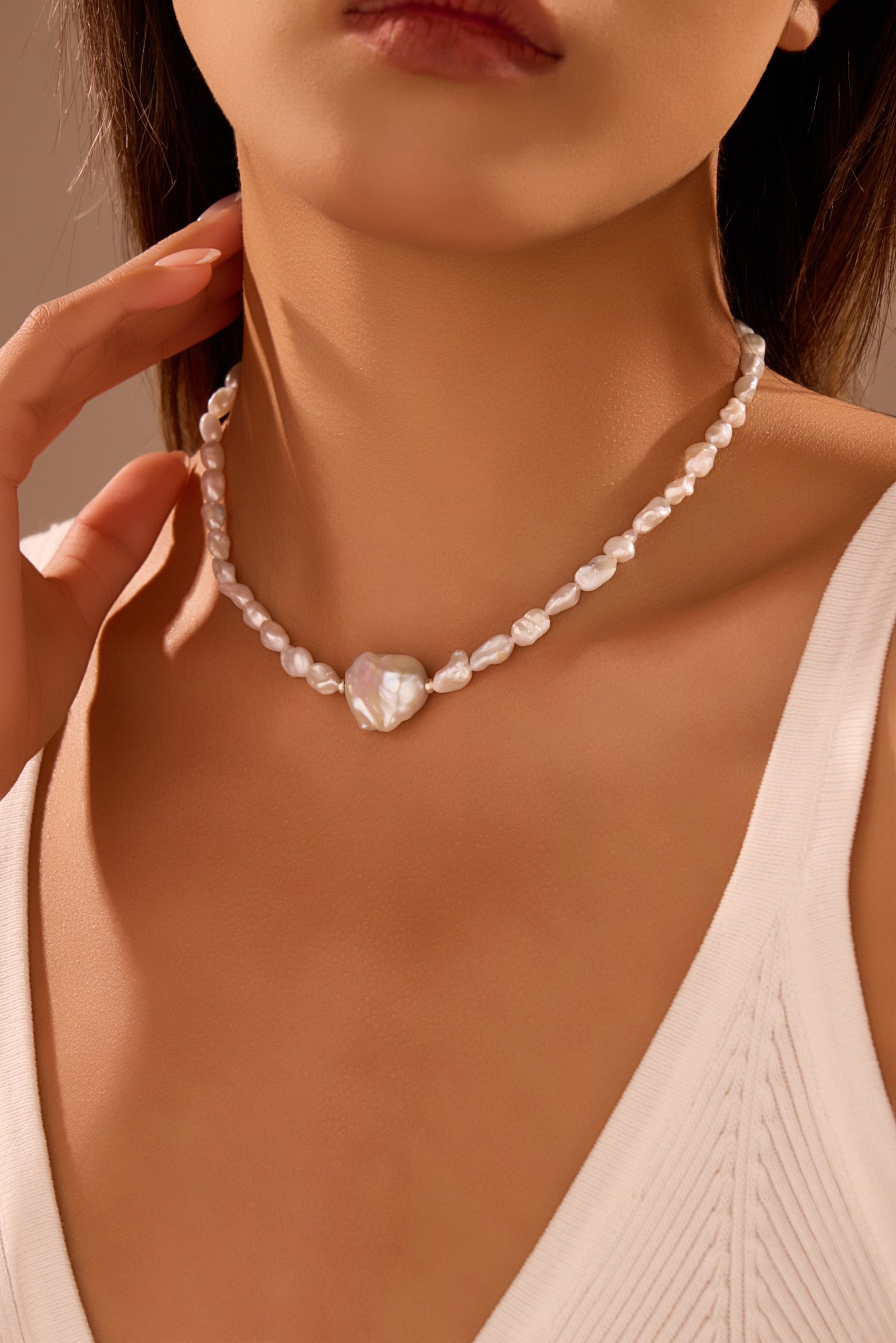 Baroque Pearl Necklace