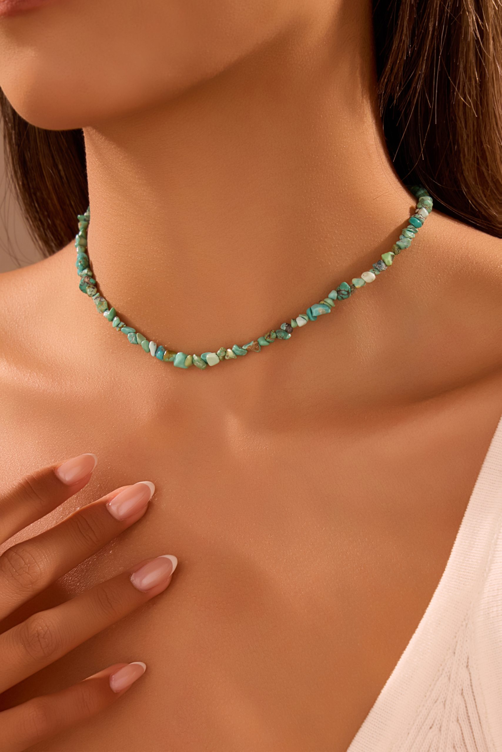Raw Turquoise Necklace