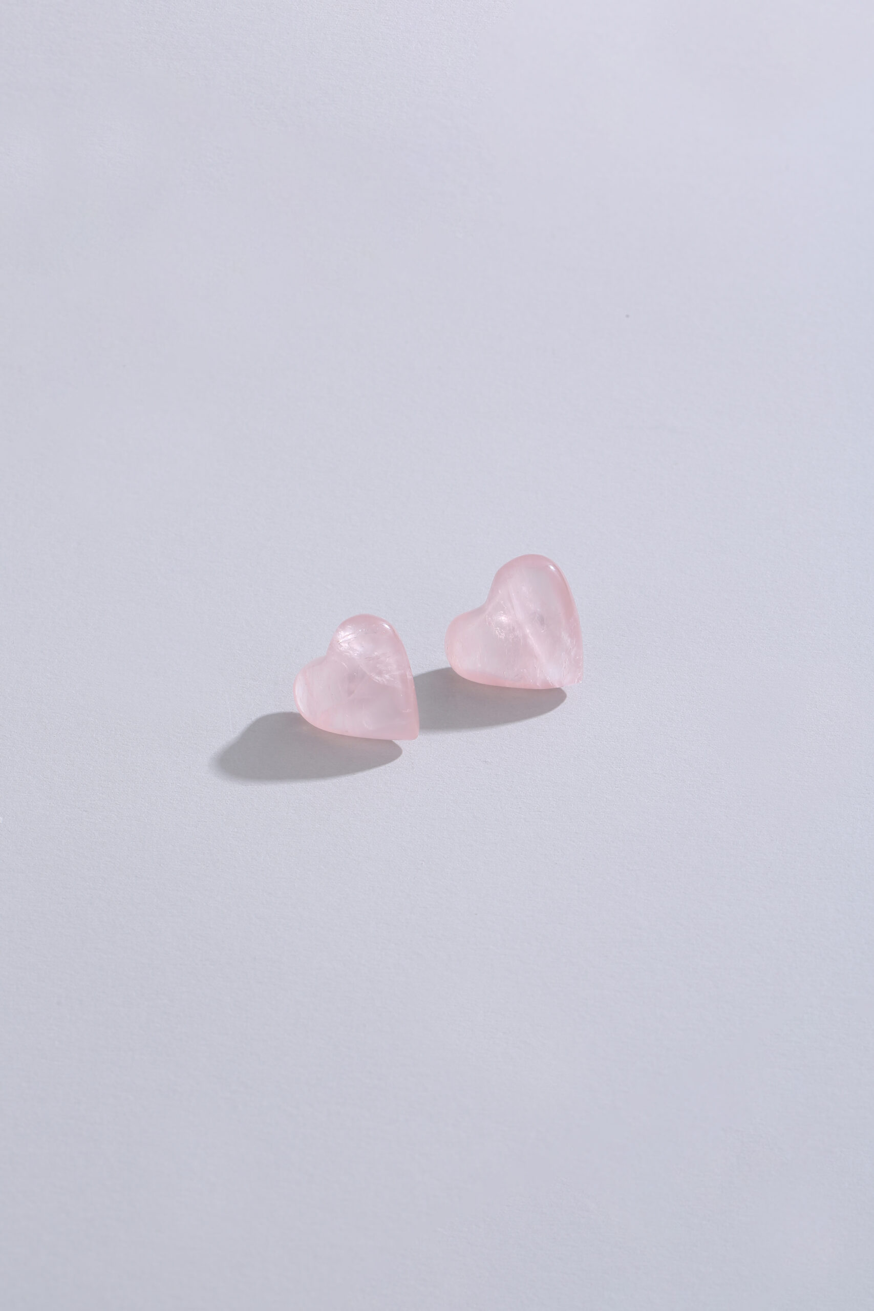 Pendientes de Cuarzo Rosa