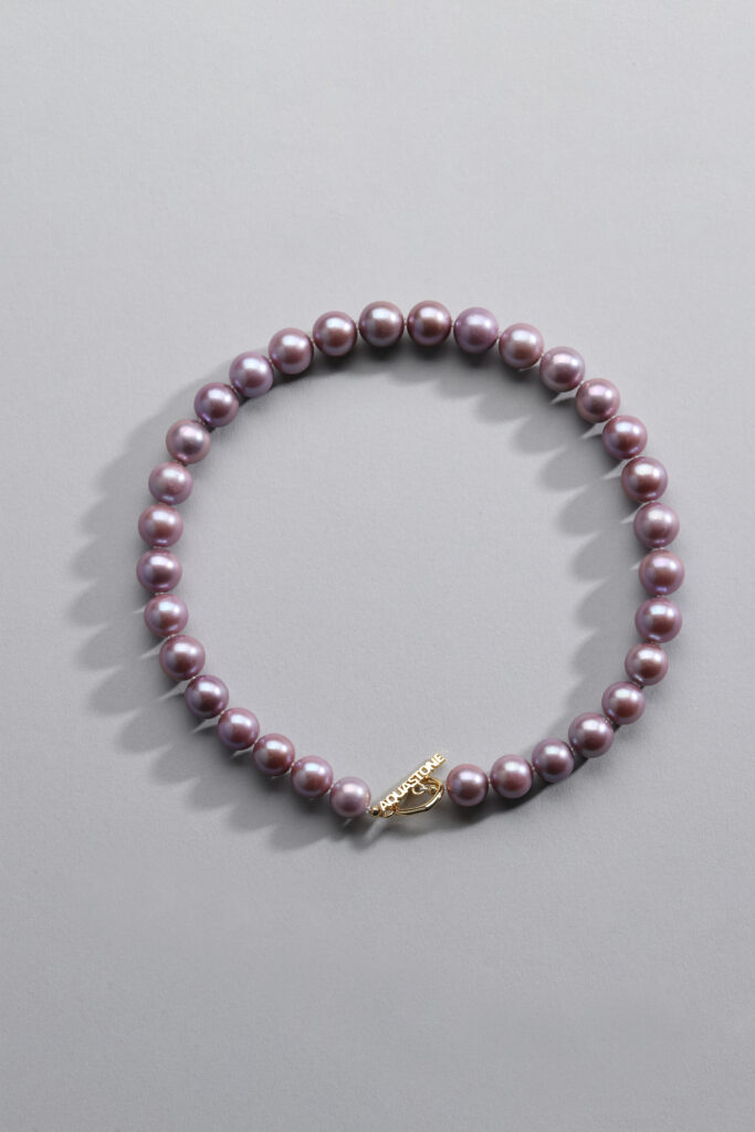 Lustrous Lavender Freshwater Pearl Necklace